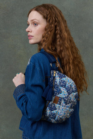 Sac banane Gaby effet patchwork femme louise misha coton en herbe