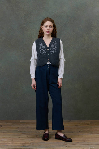 Cardigan Ibinka femme louise misha coton en herbe