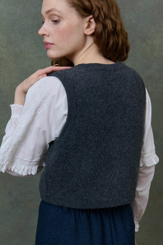 dos Cardigan Ibinka femme louise misha coton en herbe