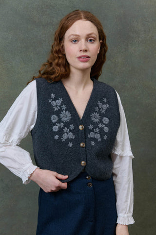 verso Cardigan Ibinka femme louise misha coton en herbe