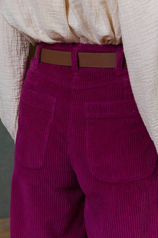 détails Pantalon Doilloni Framboise louise misha coton en herbe