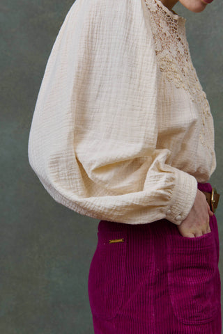Pantalon Doilloni Framboise louise misha coton en herbe