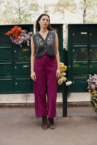 Pantalon Doilloni Framboise louise misha coton en herbe