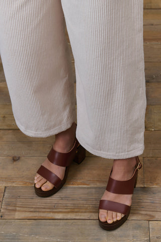 Pantalon Doilloni Crème louise misha coton en herbe