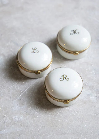 Boite a bijoux sertie