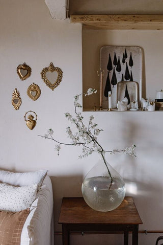 Bougie Fleuriste signée Boncoeurs, création artisanale lumineuse et raffinée inspirée du savoir-faire des cierges traditionnels, proposée par la boutique Coton en Herbe