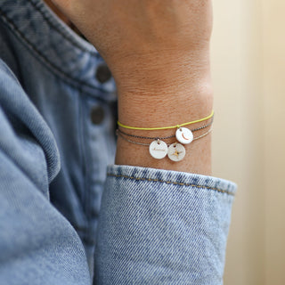 Bracelet medaillon porcelaine doré Baubels chez Coton en Herbe