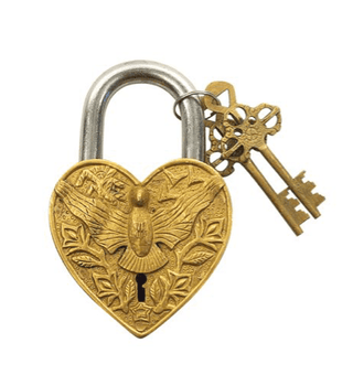 Cadenas Aigle en métal doré signé Boncoeurs, création artisanale décorative et symbolique, à découvrir chez la boutique Coton en Herbe