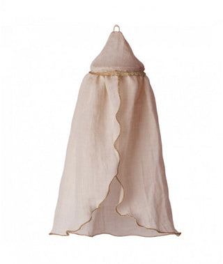 Canopee Ciel de lit jouet maileg creme miniature chez Coton en Herbe