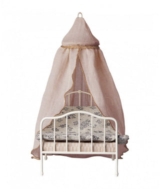 Canopee Ciel de lit jouet maileg creme miniature chez Coton en Herbe