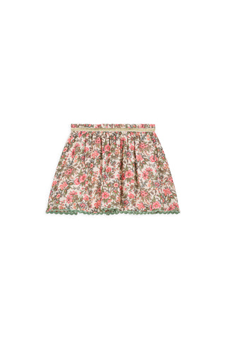 Jupe Cephee courte fleurie louise misha coton en herbe