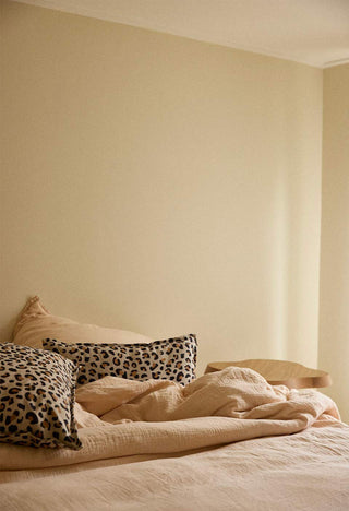 Housse de coussin leopard gabrielle paris coton en herbe