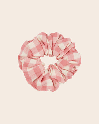 Chouchou Gingham vichy rose emile et ida coton en herbe