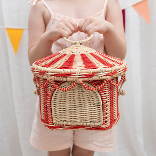Petit panier tente de Cirque olli ella coton en herbe pour enfants