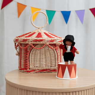 Petit panier tente de Cirque olli ella coton en herbe