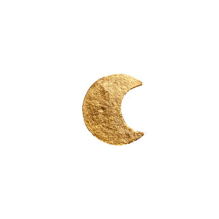 Clou Lune en laiton par Boncoeurs coton en herbe