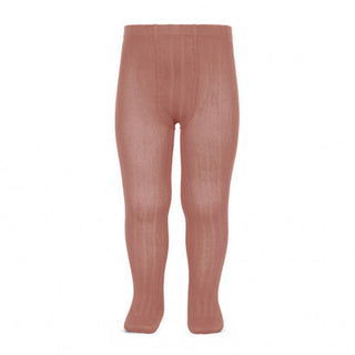 Collants rose en coton condor chez Coton en Herbe