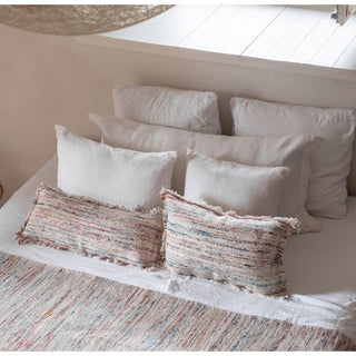 Housse de coussin lin Cooper snowy