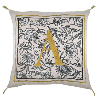 coussin enluminure a boncoeurs décoration coton en herbe