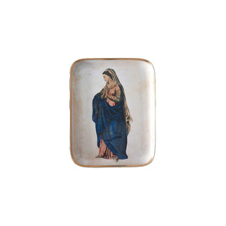 Demi-Plateau Sixtine en métal doré signé Boncoeurs, création artisanale inspirée de l’art sacré et de la lumière divine, symbole d’élégance et de spiritualité, proposée par la boutique Coton en Herbe