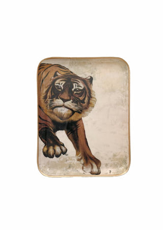 Demi-Plateau Tigre doré signé Boncoeurs, chez Coton en Herbe