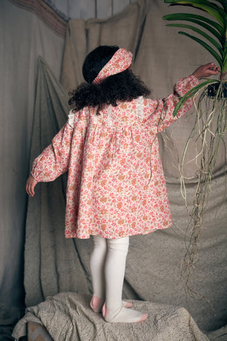 dos Robe Arinola grand col louise misha coton en herbe