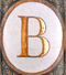 Enluminure Lettre B