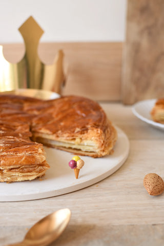 Fève Cornet de glace chez coton en herbe signe Baubels