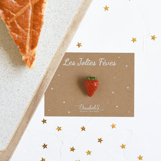 feve Baubels  fraise chez coton en Herbe galette des rois epiphanie