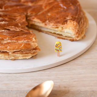 feve glace galette des rois, fete epiphanie , chez Coton en Herbe signé Baubels