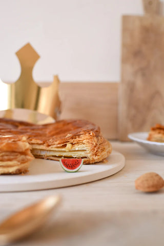 feve Pasteque baubels fete epiphanie-  galette des rois chez Coton en Herbe