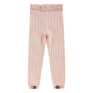 leggings moldavia Blush tricot cotele Louise MIsha Coton en Herbe
