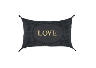 Housse de coussin Enluminure - LOVE