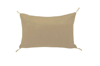 Housse de coussin Velours Lin signée Boncoeurs, chez Coton en Herbe
