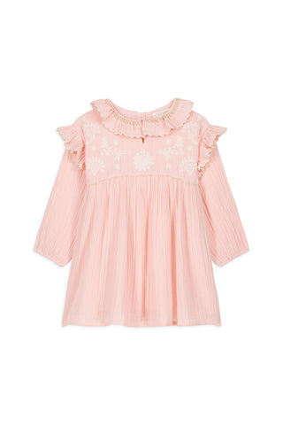 Robe Illy rose enfants louise misha coton en herbe