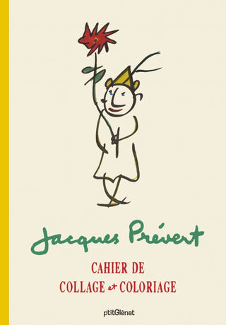 Carnet collage et Coloriage Jacques Prévert