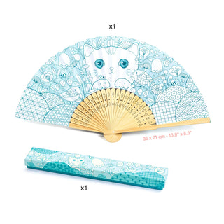 Kit créatif Eventail Koneko