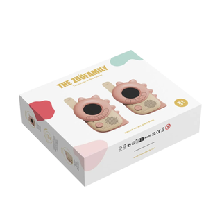 Zoo Talkie Walkie Dino rose