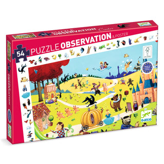 Puzzle d'observation Contes  54 pcs