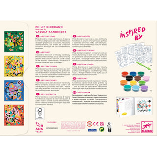 INSPIRED BY Abstraction, Atelier art sables colorés