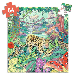 Puzzle Jungle indienne de 54 pièces