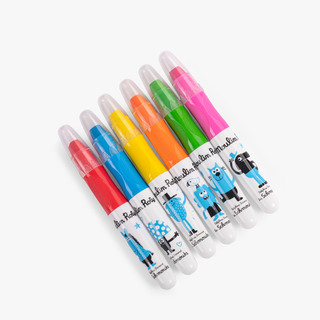 6 crayons multisurfaces