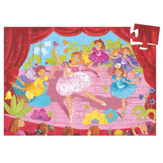 Puzzle Ballerine à la fleur 36 pcs