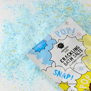 Sels de bain crépitants Bleu