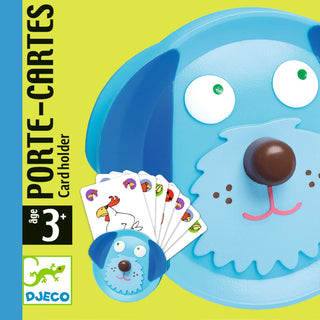 Porte carte chien enfant