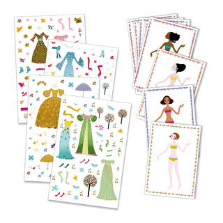 Stickers Robes des 4 saisons
