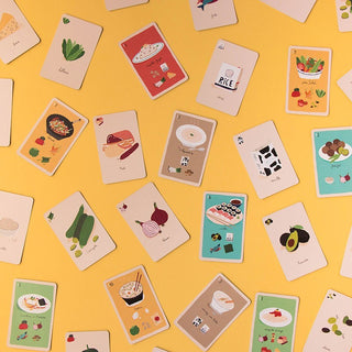 Jeu de carte À la cuisine