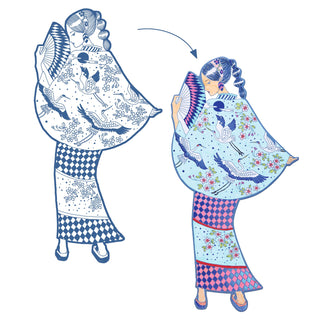 Coloriages mode Laura & ses amies
