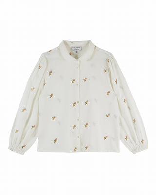 Chemise brodée