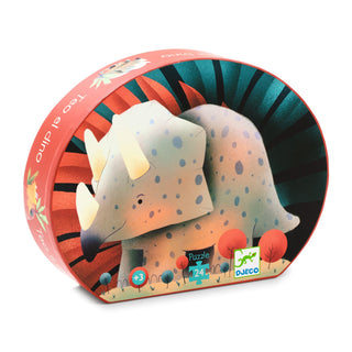 Puzzle Téo le dino de 24 pièces